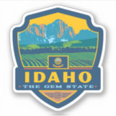 State Pride | Idaho Sticker (Voorkant)