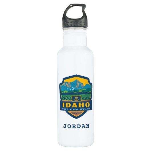 State Pride | Idaho Waterfles (Voorkant)