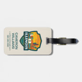 State Pride | Illinois Bagagelabel (Achterkant horizontaal)