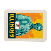 State Pride | Illinois Magneet (Horizontaal)