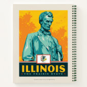 State Pride | Illinois Notitieboek (Achterkant)