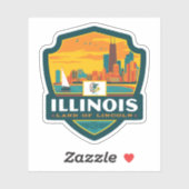 State Pride | Illinois Sticker (Vel)