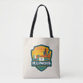 State Pride | Illinois Tote Bag (Voorkant)