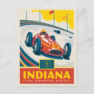 State Pride Indiana Briefkaart