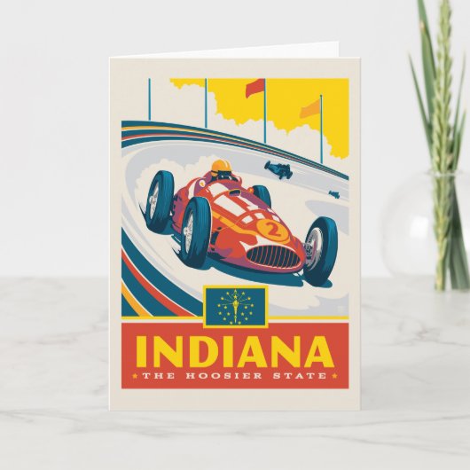 State Pride | Indiana Kaart (Voorkant)