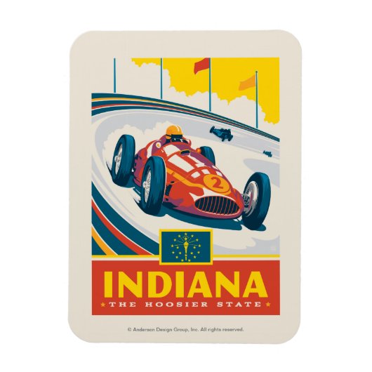 State Pride | Indiana Magneet (Verticaal)