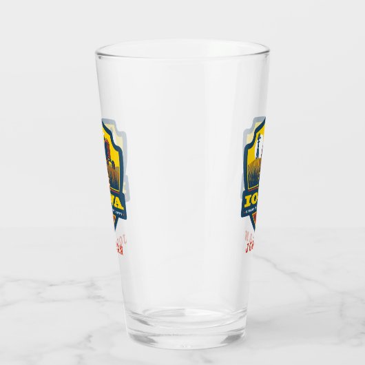 State Pride | Iowa Glas (Rechts)