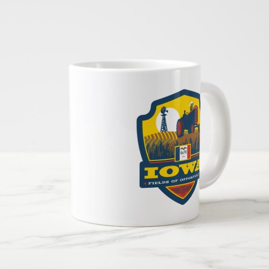 State Pride | Iowa Grote Koffiekop (Voorkant rechts)