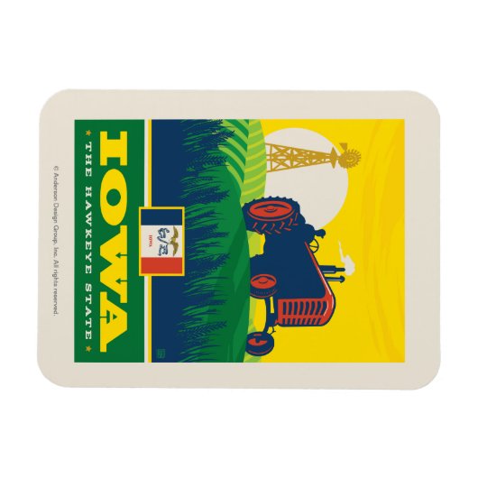 State Pride | Iowa Magneet (Horizontaal)