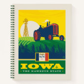 State Pride | Iowa Notitieboek (Voorkant)