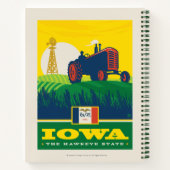 State Pride | Iowa Notitieboek (Achterkant)