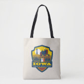 State Pride | Iowa Tote Bag (Voorkant)