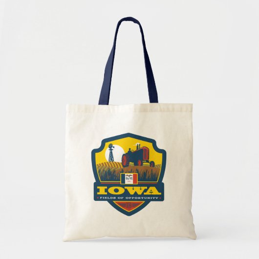 State Pride | Iowa Tote Bag (Voorkant)