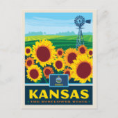 State Pride | Kansas Briefkaart (Voorkant)