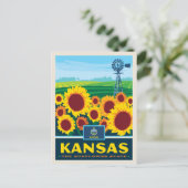 State Pride | Kansas Briefkaart (Staand voorkant)