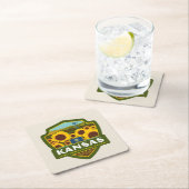 State Pride | Kansas Kartonnen Onderzetters (Insitu)