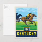State Pride | Kentucky Briefkaart (Voorkant / Achterkant)