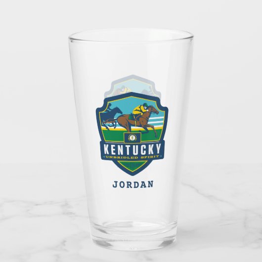 State Pride | Kentucky Glas (Achterkant)