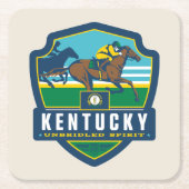 State Pride | Kentucky Kartonnen Onderzetters (Voorkant)