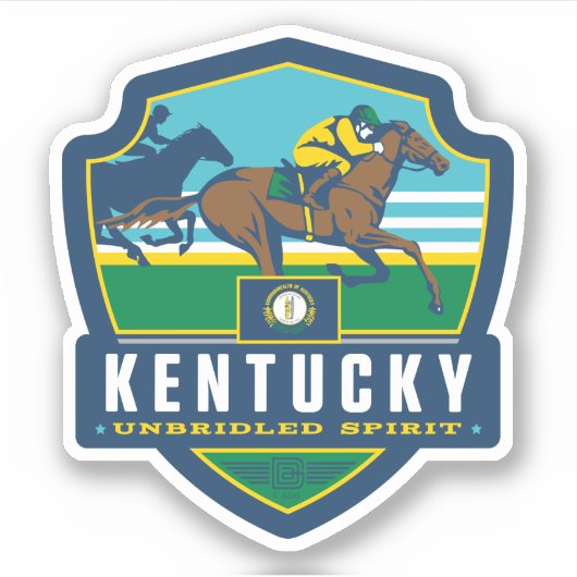 State Pride | Kentucky Sticker (Voorkant)