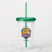 State Pride | Louisiana Acryl Drinkbeker (Voorkant)