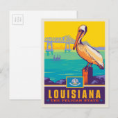 State Pride | Louisiana Briefkaart (Voorkant / Achterkant)