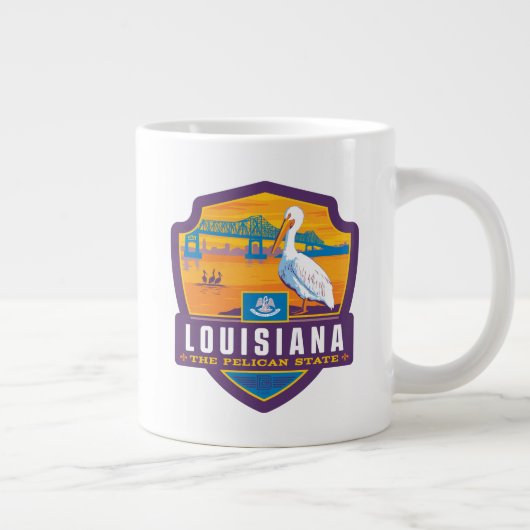 State Pride | Louisiana Grote Koffiekop (Rechts)
