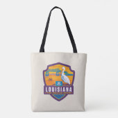 State Pride | Louisiana Tote Bag (Achterkant)