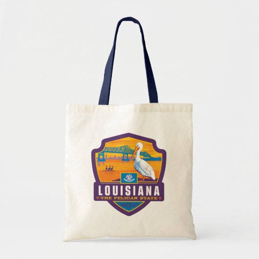 State Pride | Louisiana Tote Bag (Voorkant)