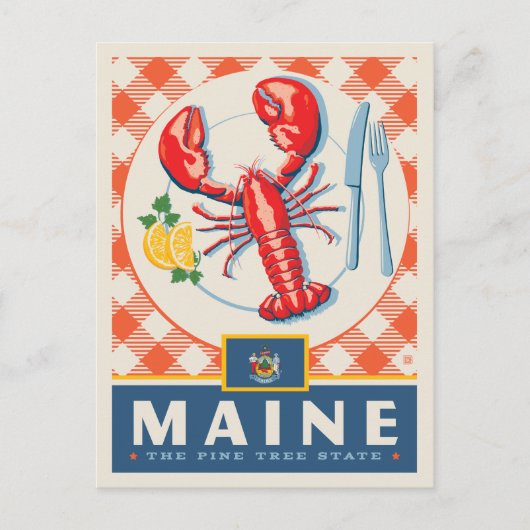 State Pride | Maine Briefkaart (Voorkant)