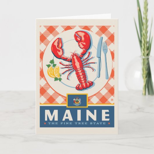 State Pride | Maine Kaart (Voorkant)