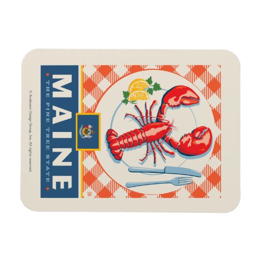 State Pride | Maine Magneet (Horizontaal)