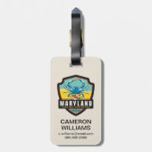 State Pride | Maryland Bagagelabel (Achterkant verticaal)