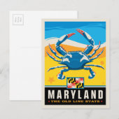 State Pride | Maryland Briefkaart (Voorkant / Achterkant)