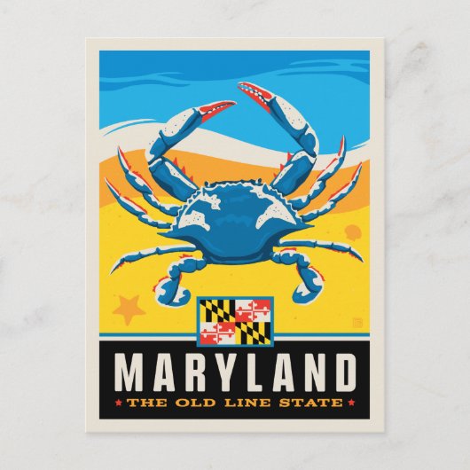 State Pride | Maryland Briefkaart (Voorkant)