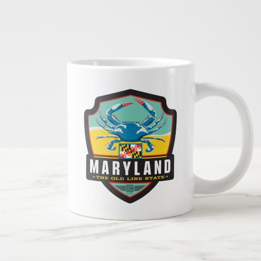 State Pride | Maryland Grote Koffiekop (Rechts)