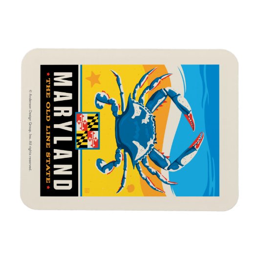 State Pride | Maryland Magneet (Horizontaal)