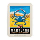 State Pride | Maryland Magneet (Verticaal)