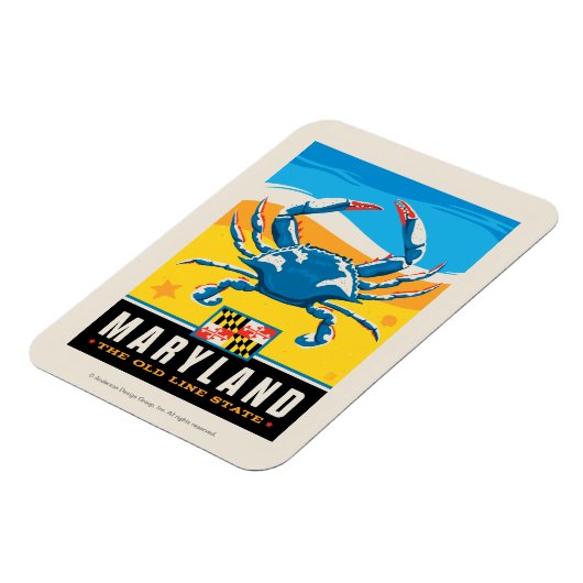 State Pride | Maryland Magneet (Linkerzijde)