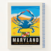 State Pride | Maryland Notitieboek (Achterkant)