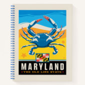 State Pride | Maryland Notitieboek (Voorkant)