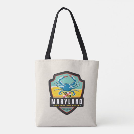 State Pride | Maryland Tote Bag (Achterkant)