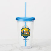 State Pride | Massachusetten Acryl Drinkbeker (Voorkant)