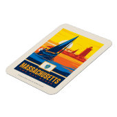 State Pride | Massachusetten Magneet (Linkerzijde)