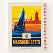 State Pride | Massachusetten Notitieboek (Achterkant)