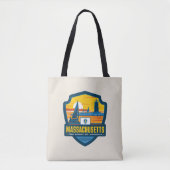 State Pride | Massachusetten Tote Bag (Voorkant)