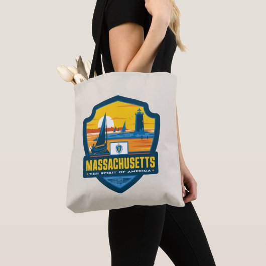 State Pride | Massachusetten Tote Bag (Dichtbij)
