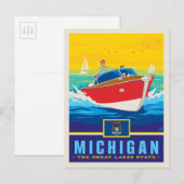State Pride | Michigan Briefkaart (Voorkant / Achterkant)