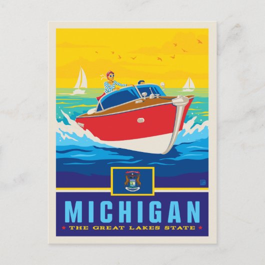 State Pride | Michigan Briefkaart (Voorkant)