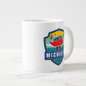 State Pride | Michigan Grote Koffiekop (Voorkant rechts)